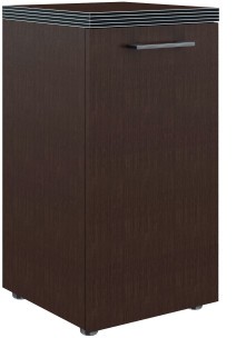 Шкаф колонка с глухой малой дверью и топом TLC 42.1(R) Венге Магия 430х452х833